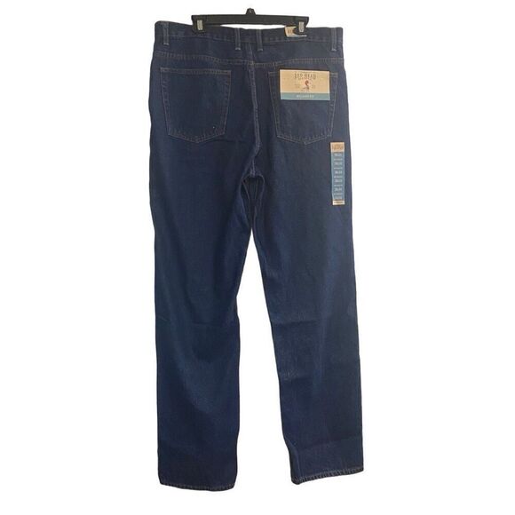 REDHEAD Men’s Relaxed Fit Jeans Size 38/34 Blue New With Tags‎ - Picture 2 of 12